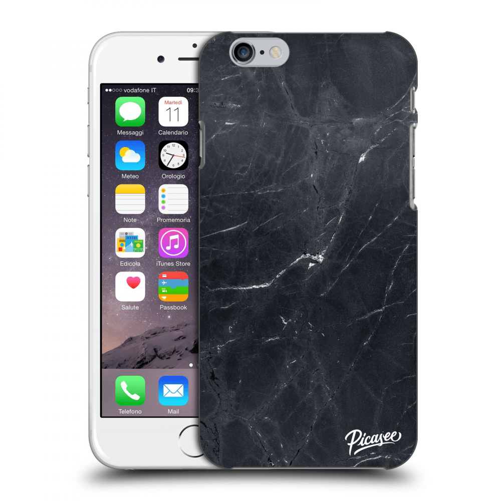 Picasee ULTIMATE CASE για Apple iPhone 6/6S - Black marble