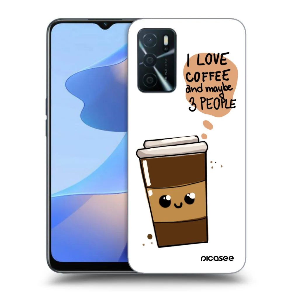 Picasee ULTIMATE CASE για OPPO A16s - Cute coffee