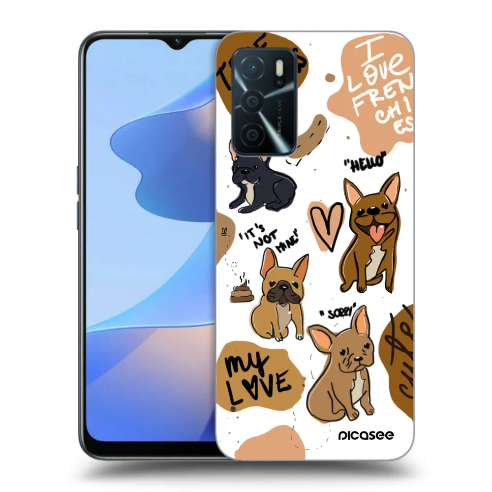 Picasee ULTIMATE CASE για OPPO A16s - Frenchies
