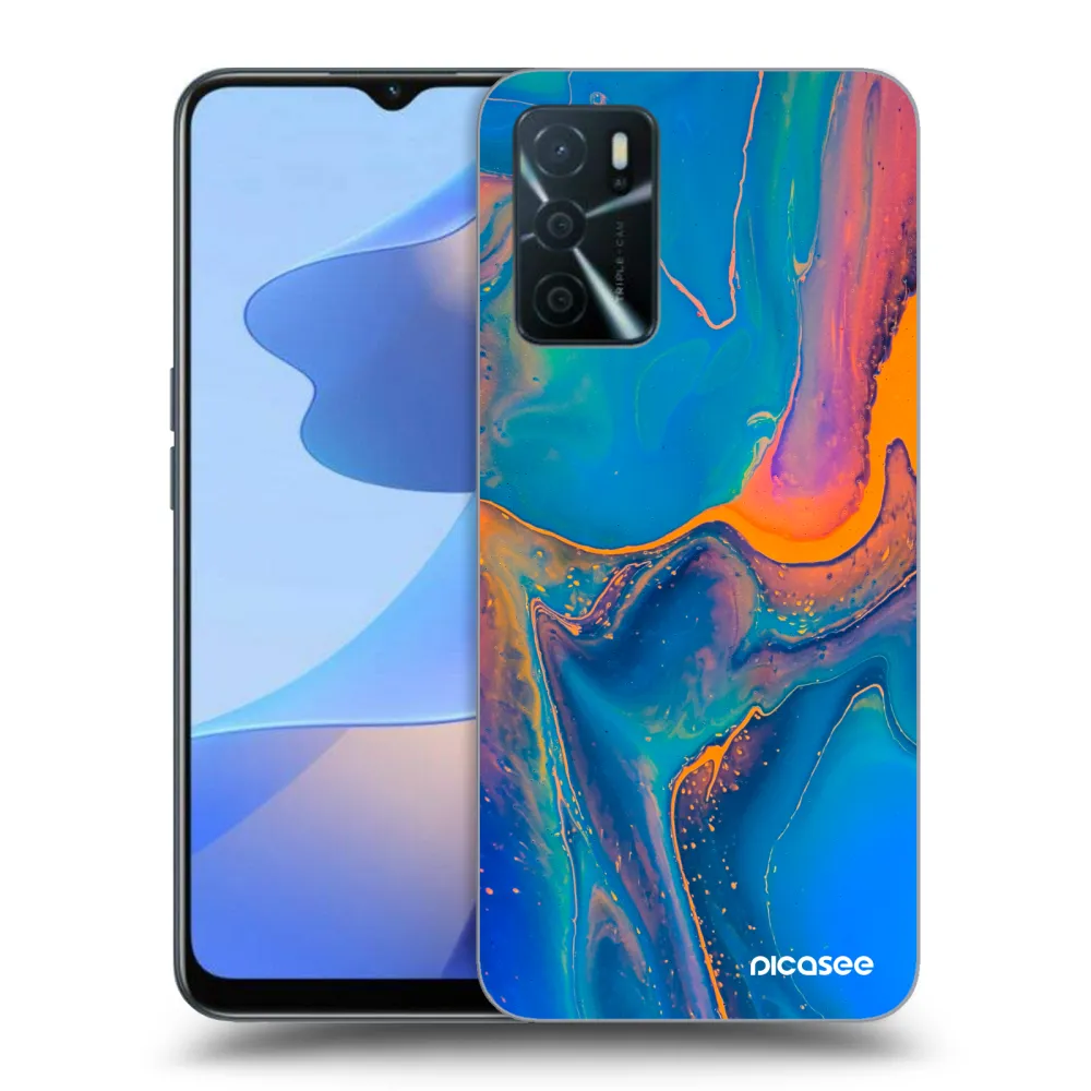Picasee ULTIMATE CASE για OPPO A16s - Rainbow