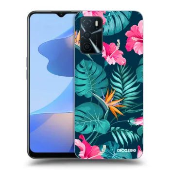 Θήκη για OPPO A16s - Pink Monstera