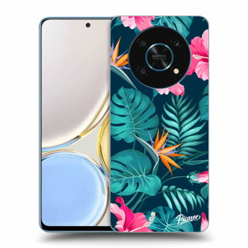 Θήκη για Honor Magic4 Lite 5G - Pink Monstera