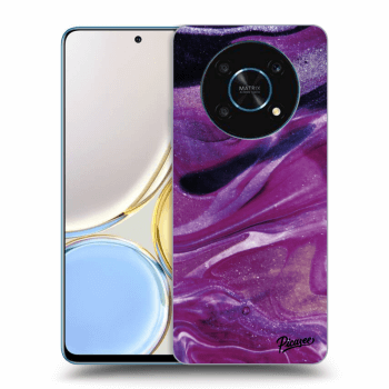Θήκη για Honor Magic4 Lite 5G - Purple glitter