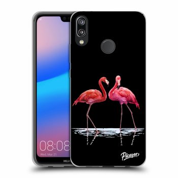 Θήκη για Huawei P20 Lite - Flamingos couple