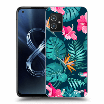 Θήκη για Asus Zenfone 8 ZS590KS - Pink Monstera
