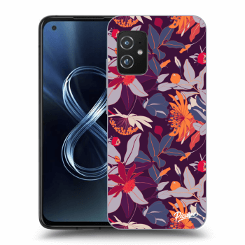 Θήκη για Asus Zenfone 8 ZS590KS - Purple Leaf
