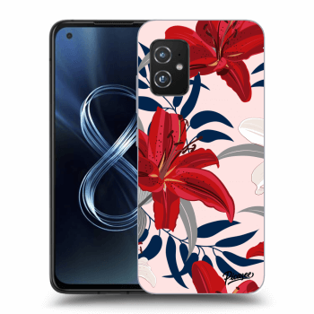 Θήκη για Asus Zenfone 8 ZS590KS - Red Lily