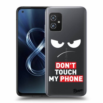 Θήκη για Asus Zenfone 8 ZS590KS - Angry Eyes - Transparent