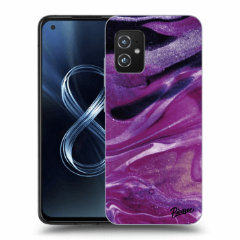 Θήκη για Asus Zenfone 8 ZS590KS - Purple glitter