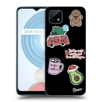 Θήκη για Realme C21Y - Christmas Stickers