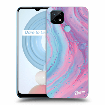 Θήκη για Realme C21Y - Pink liquid