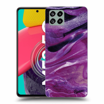 Θήκη για Samsung Galaxy M53 5G - Purple glitter