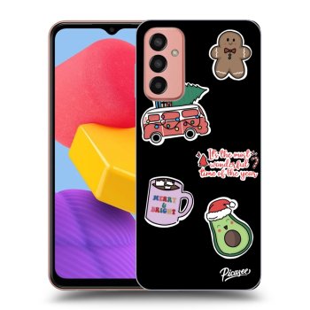 Θήκη για Samsung Galaxy M13 M135F - Christmas Stickers