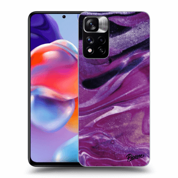 Θήκη για Xiaomi Redmi Note 11 Pro+ 5G - Purple glitter