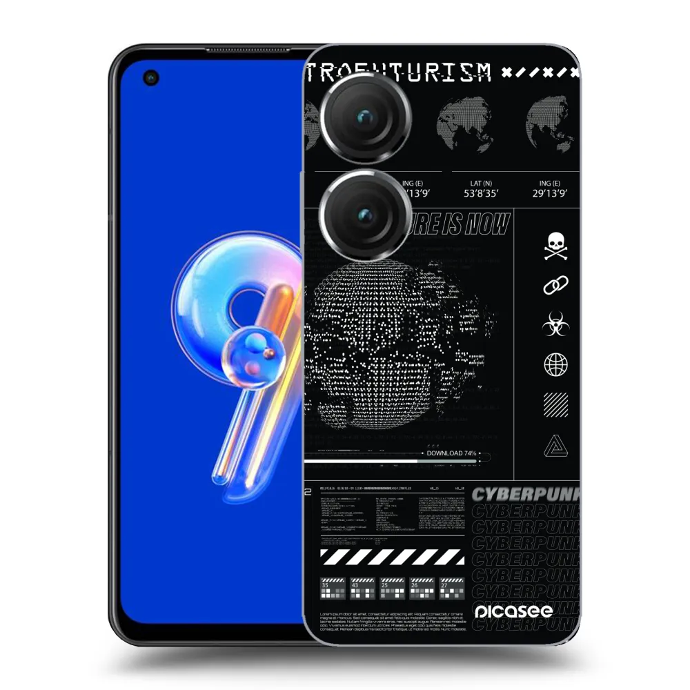 Picasee διαφανής θήκη σιλικόνης Asus Zenfone 9 - FUTURE