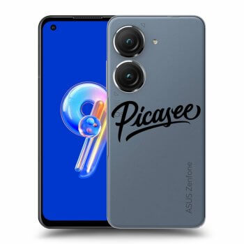 Picasee διαφανής θήκη σιλικόνης Asus Zenfone 9 - Picasee - black