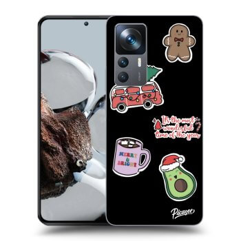 Θήκη για Xiaomi 12T Pro - Christmas Stickers