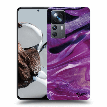 Θήκη για Xiaomi 12T Pro - Purple glitter