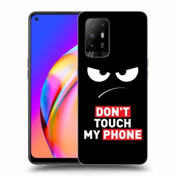 Θήκη για OPPO A94 5G - Angry Eyes - Transparent