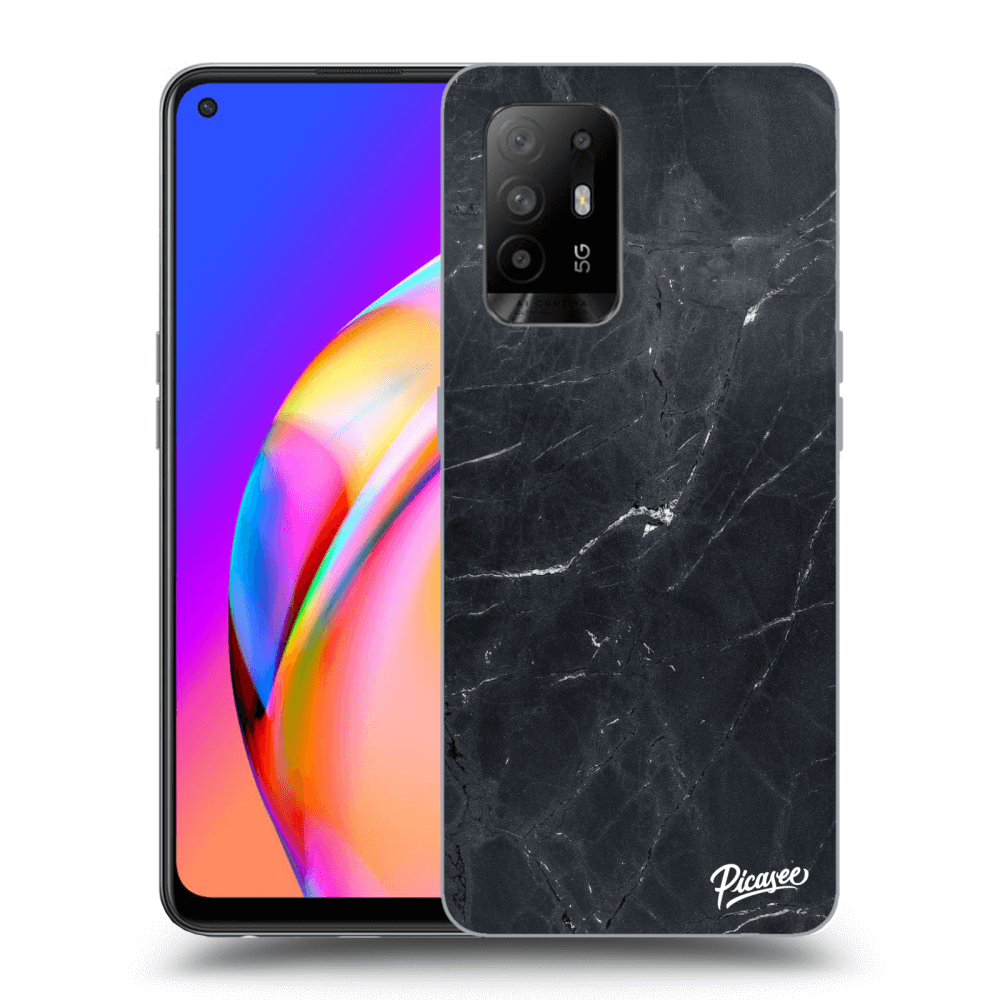 Picasee ULTIMATE CASE για OPPO A94 5G - Black marble