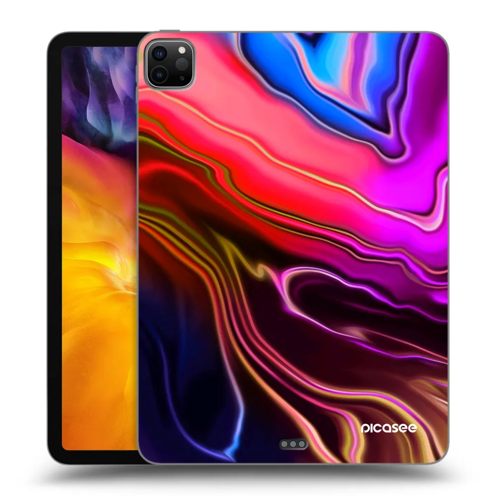 Picasee Μαύρη θήκη σιλικόνης για Apple iPad Pro 11" 2022 M2 (4.generace) - Electric