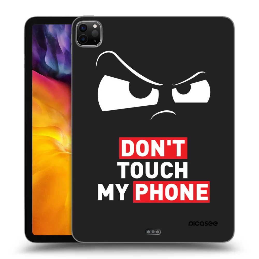 Picasee Μαύρη θήκη σιλικόνης για Apple iPad Pro 11" 2022 M2 (4.generace) - Cloudy Eye - Transparent