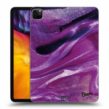 Θήκη για Apple iPad Pro 11" 2022 M2 (4.generace) - Purple glitter