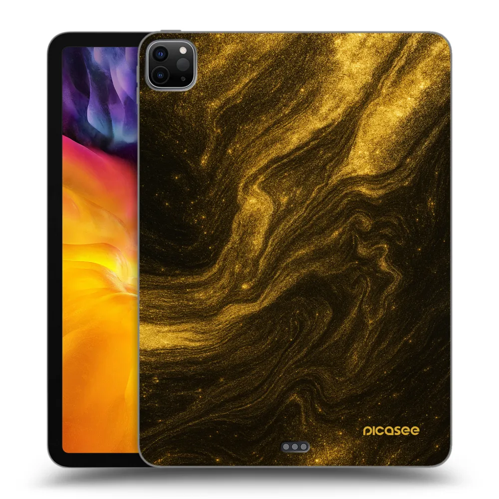 Picasee Μαύρη θήκη σιλικόνης για Apple iPad Pro 11" 2022 M2 (4.generace) - Black