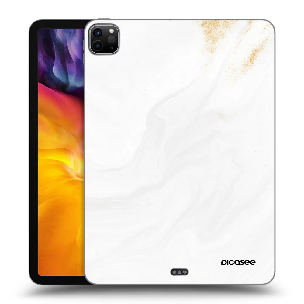 Picasee Μαύρη θήκη σιλικόνης για Apple iPad Pro 11" 2022 M2 (4.generace) - White