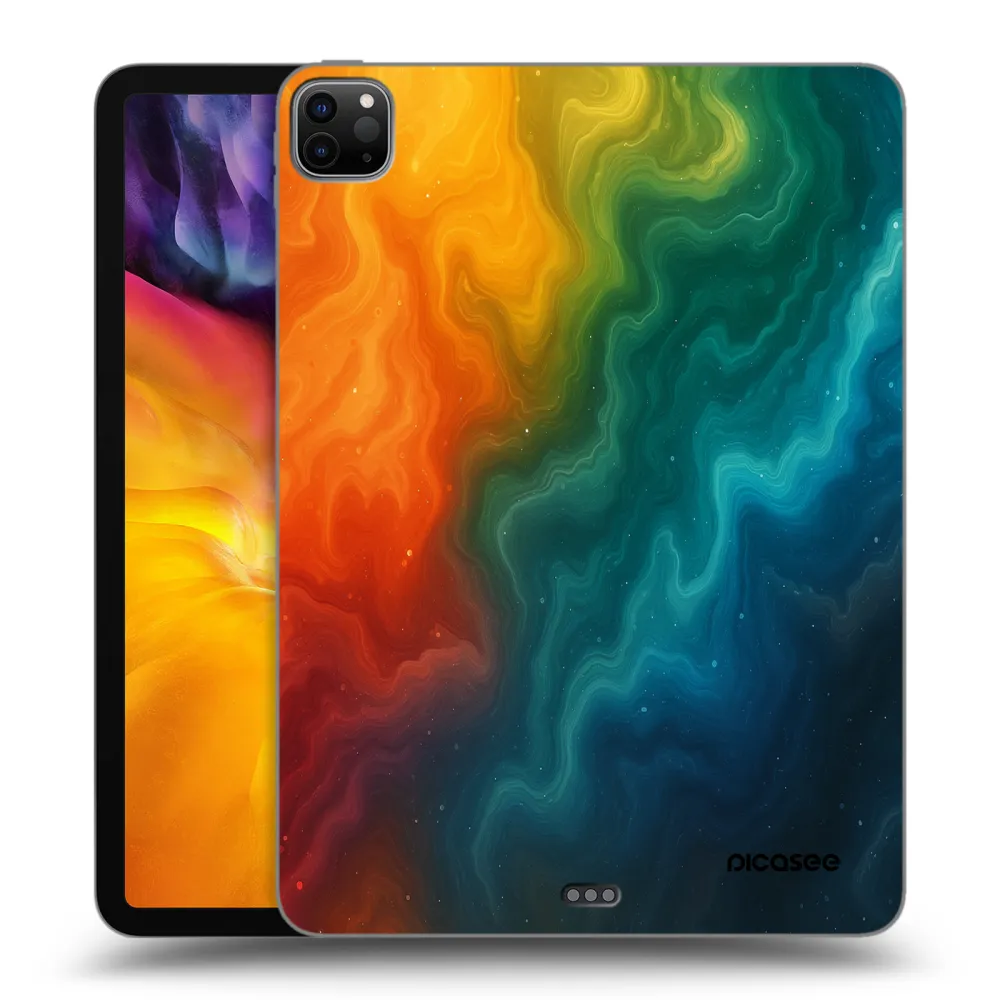 Picasee Μαύρη θήκη σιλικόνης για Apple iPad Pro 11" 2022 M2 (4.generace) - Solar
