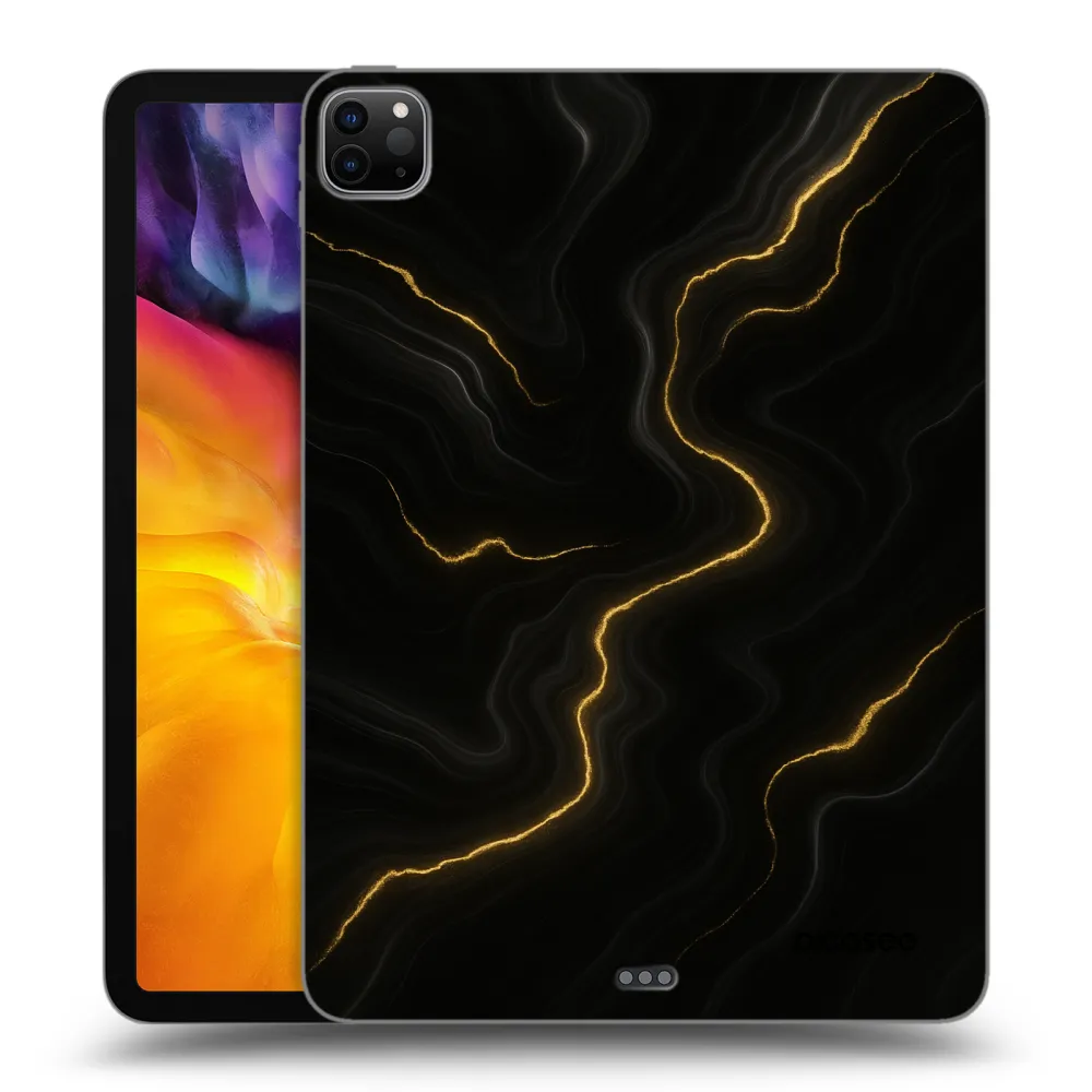 Picasee Μαύρη θήκη σιλικόνης για Apple iPad Pro 11" 2022 M2 (4.generace) - Thunder