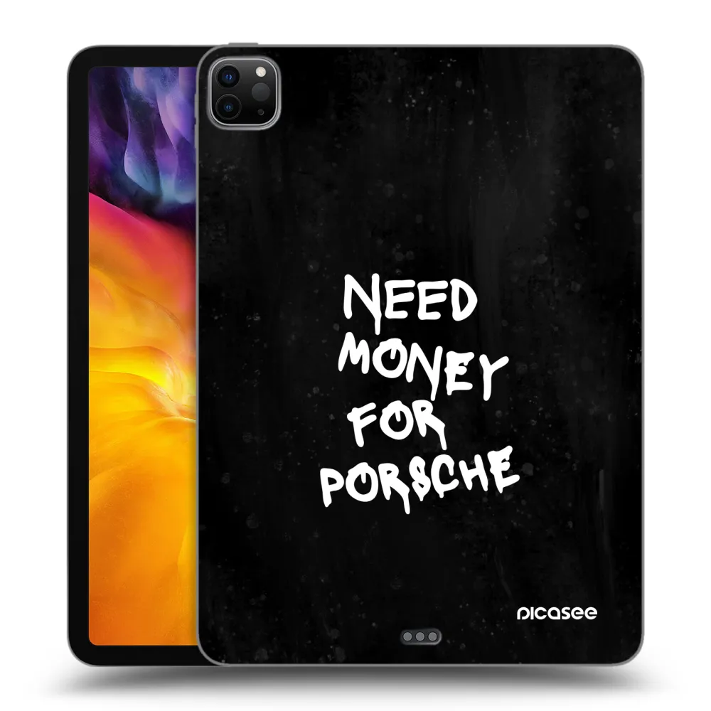 Picasee Μαύρη θήκη σιλικόνης για Apple iPad Pro 11" 2022 M2 (4.generace) - Black Dollar