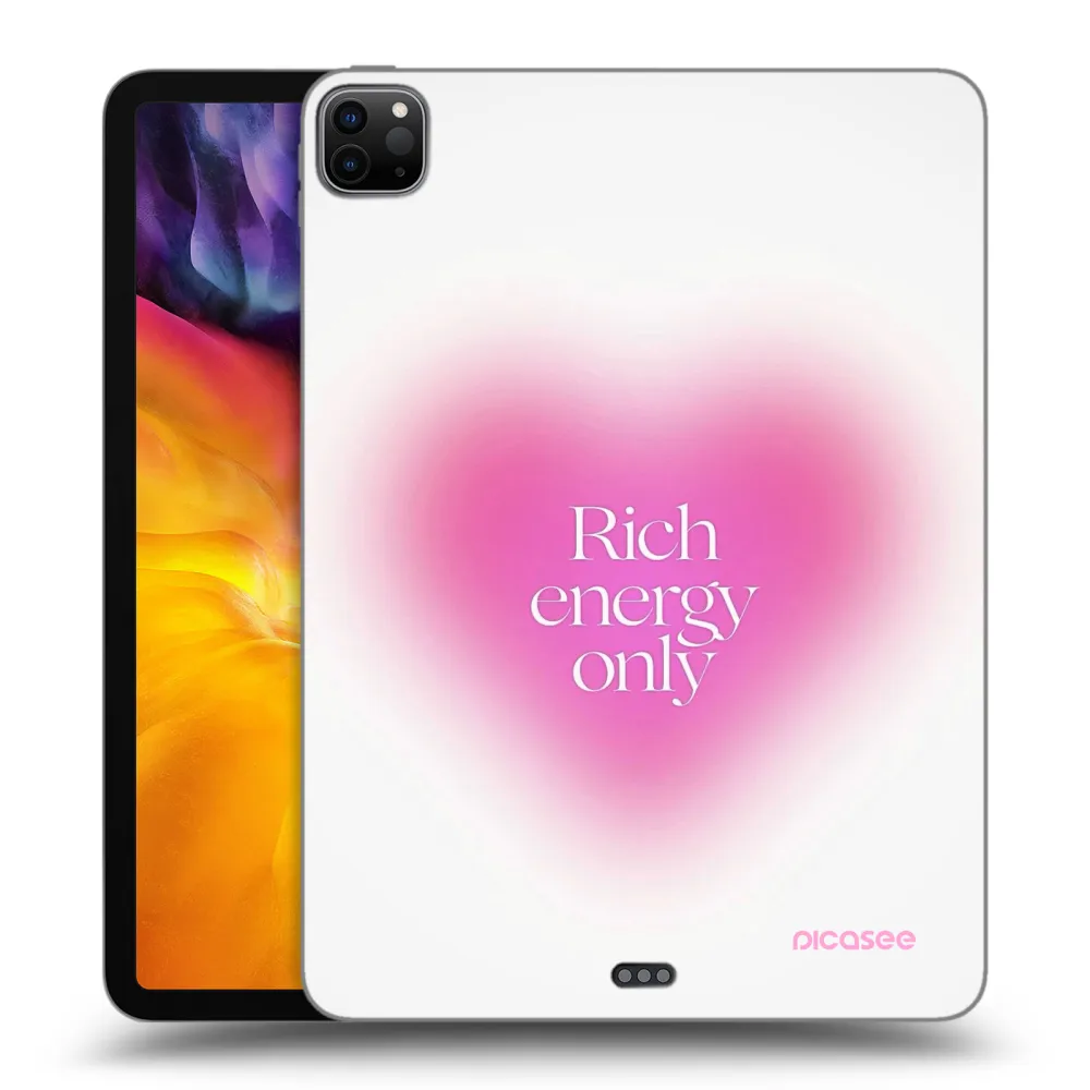 Picasee Μαύρη θήκη σιλικόνης για Apple iPad Pro 11" 2022 M2 (4.generace) - Rich Energy