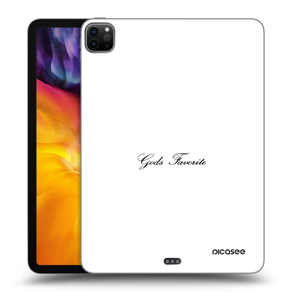 Picasee Μαύρη θήκη σιλικόνης για Apple iPad Pro 11" 2022 M2 (4.generace) - Gods Favorite