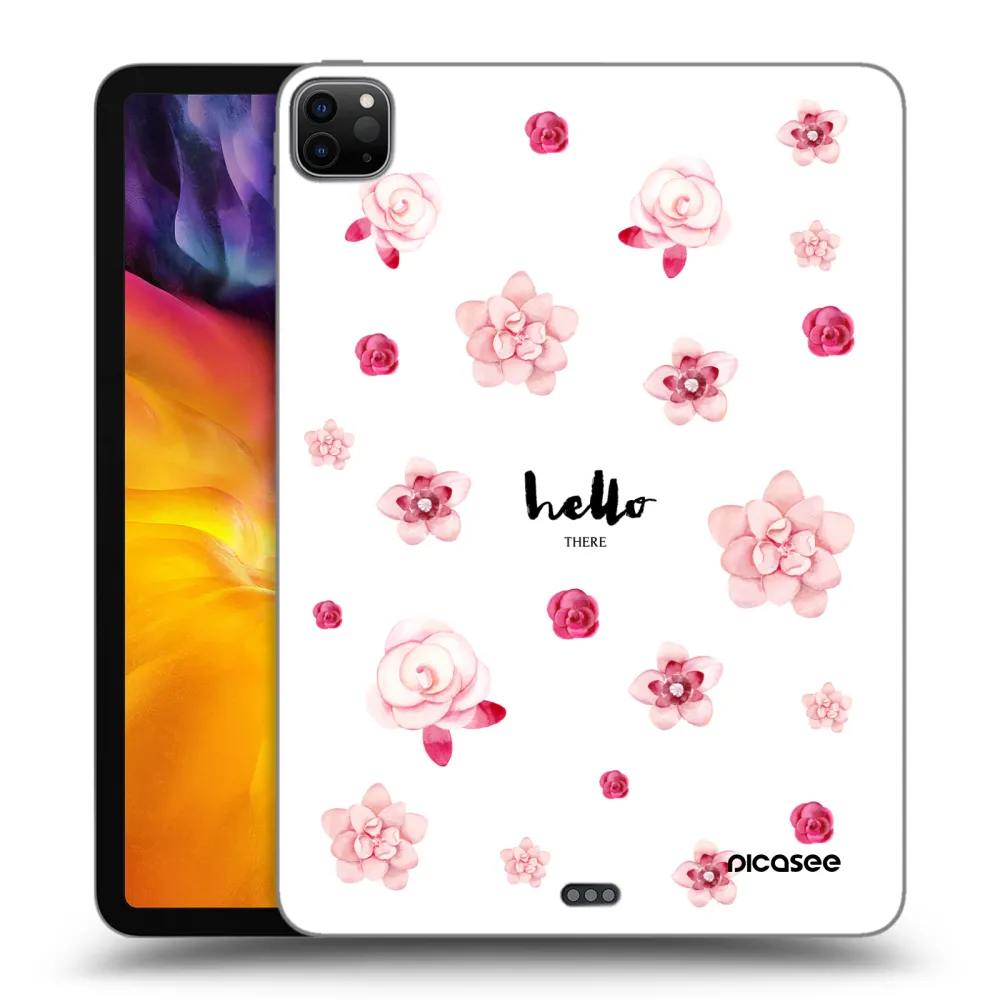 Picasee Μαύρη θήκη σιλικόνης για Apple iPad Pro 11" 2022 M2 (4.generace) - Hello there