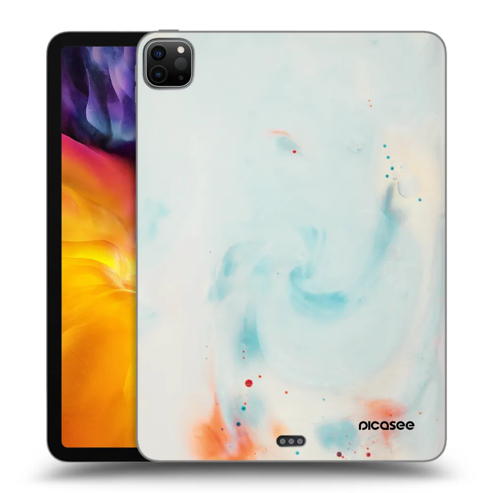 Picasee Μαύρη θήκη σιλικόνης για Apple iPad Pro 11" 2022 M2 (4.generace) - Splash