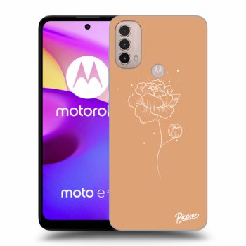 Θήκη για Motorola Moto E40 - Peonies