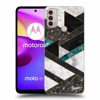 Θήκη για Motorola Moto E40 - Dark geometry