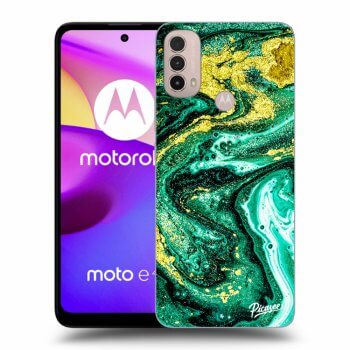 Θήκη για Motorola Moto E40 - Green Gold