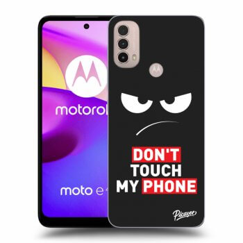 Θήκη για Motorola Moto E40 - Angry Eyes - Transparent
