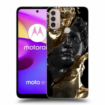 Θήκη για Motorola Moto E40 - Gold - Black