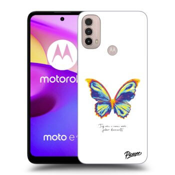 Θήκη για Motorola Moto E40 - Diamanty White