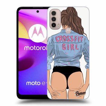 Θήκη για Motorola Moto E40 - Crossfit girl - nickynellow
