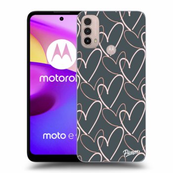 Θήκη για Motorola Moto E40 - Lots of love