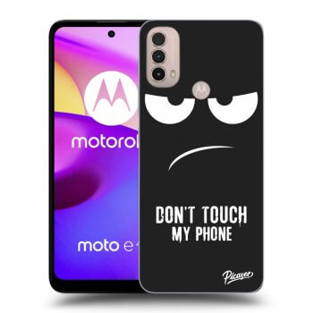 Θήκη για Motorola Moto E40 - Don't Touch My Phone