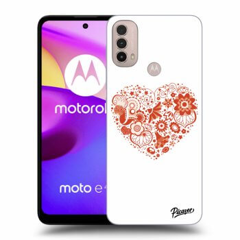 Θήκη για Motorola Moto E40 - Big heart