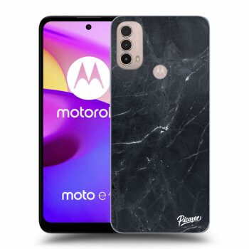 Θήκη για Motorola Moto E40 - Black marble