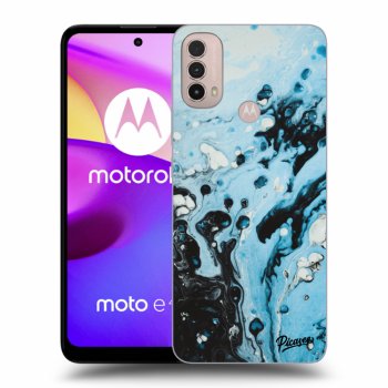 Θήκη για Motorola Moto E40 - Organic blue