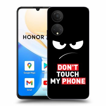 Θήκη για Honor X7 - Angry Eyes - Transparent