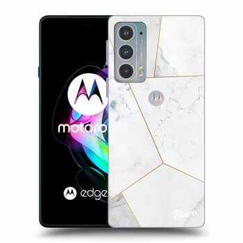 Θήκη για Motorola Edge 20 - White tile